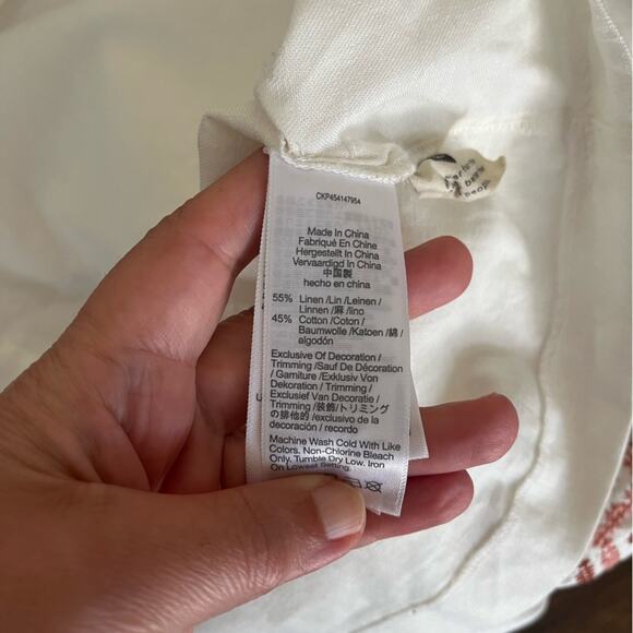 Madewell Embroidered-Sleeve Popover Midi Dress - Picture 14 of 15